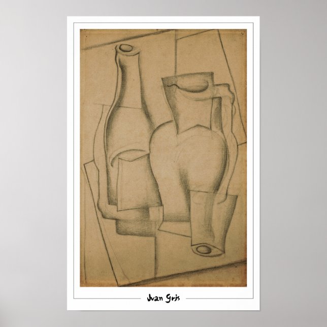 Poster Cartaz de Arte de Juan Gris Zedign #285 (Frente)