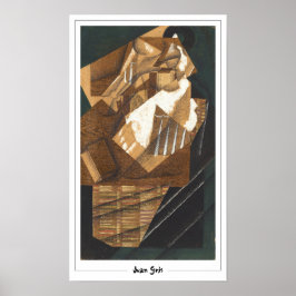 Poster Cartaz de Arte de Juan Gris Zedign #301