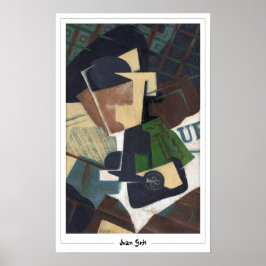 Poster Cartaz de Arte de Juan Gris Zedign #317