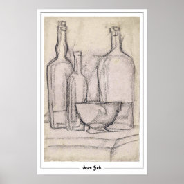 Poster Cartaz de Arte de Juan Gris Zedign #321