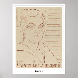 Poster Cartaz de Arte de Juan Gris Zedign #331