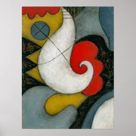 Poster Cartaz de Arte de Parede de Balão de Aniversário