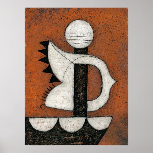 Poster Cartaz de Arte de Parede de Barco à Vela (Frente)