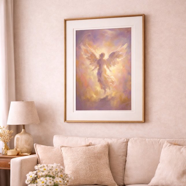 Poster Cartaz de Arte de Parede Espiritual Etéreo Anjo Do (Criador carregado)