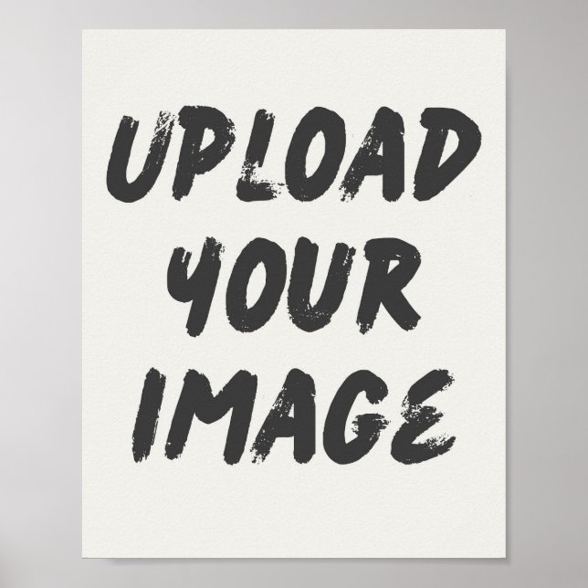 Poster Cartaz de Arte de Parede Personalizado (Frente)