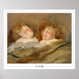 Poster Cartaz de Arte de Peter Paul Rubens Zedign #16