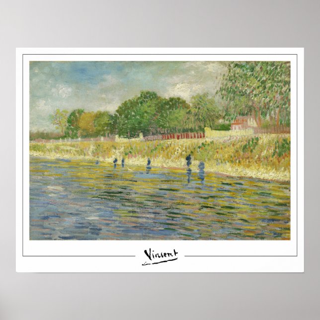 Poster Cartaz de Arte de Vincent Van Gogh Zedign #12 (Frente)
