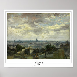 Poster Cartaz de Arte de Vincent Van Gogh Zedign #34