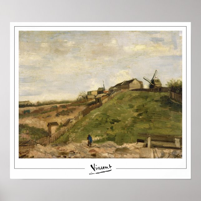 Poster Cartaz de Arte de Vincent Van Gogh Zedign #39 (Frente)