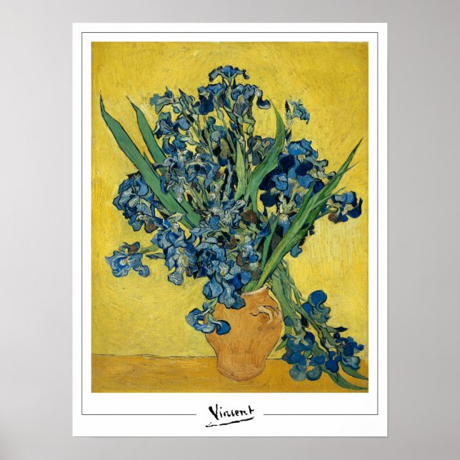 Poster Cartaz de Arte de Vincent Van Gogh Zedign #54 (Frente)