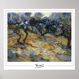 Poster Cartaz de Arte de Vincent Van Gogh Zedign #55