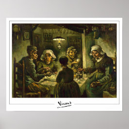 Poster Cartaz de Arte de Vincent Van Gogh Zedign #56