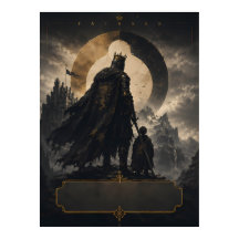 Cartaz de Arte do Rei Pai Fantasia Épica