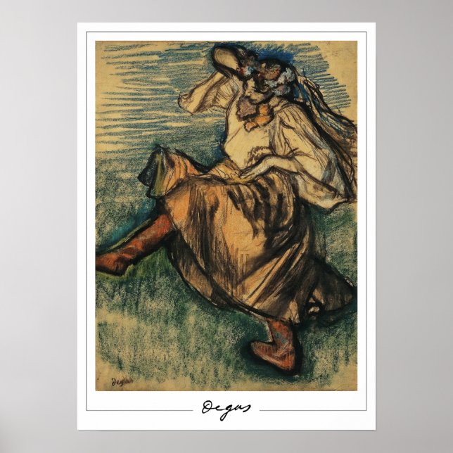 Poster Cartaz de Arte Edgar Degas Zedign #285-2 (Frente)