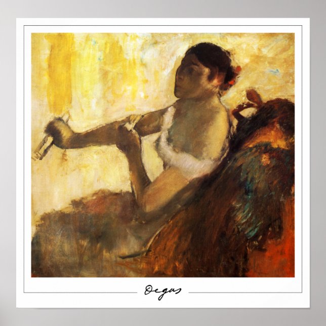 Poster Cartaz de Arte Edgar Degas Zedign #300-2 (Frente)