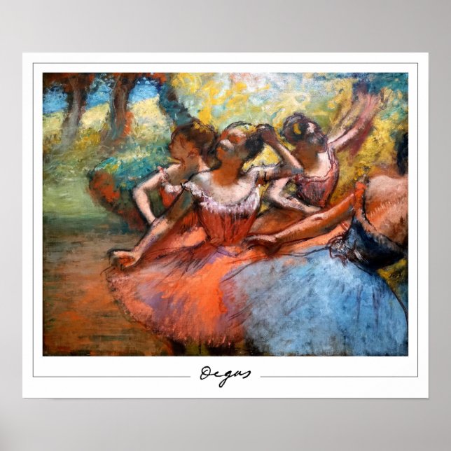 Poster Cartaz de Arte Edgar Degas Zedign #408 (Frente)
