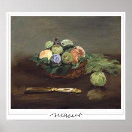 Poster Cartaz de Arte Édouard Manet Zedign #168