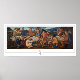 Poster Cartaz de Arte Edward Burne-Jones Zedign #126