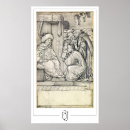 Poster Cartaz de Arte Edward Burne-Jones Zedign #139
