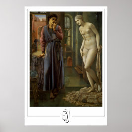 Poster Cartaz de Arte Edward Burne-Jones Zedign #17