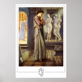 Poster Cartaz de Arte Edward Burne-Jones Zedign #22
