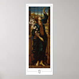 Poster Cartaz de Arte Edward Burne-Jones Zedign #48