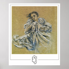 Poster Cartaz de Arte Edward Burne-Jones Zedign #49