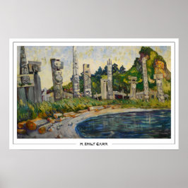 Poster Cartaz de Arte Emily Carr Zedign #10