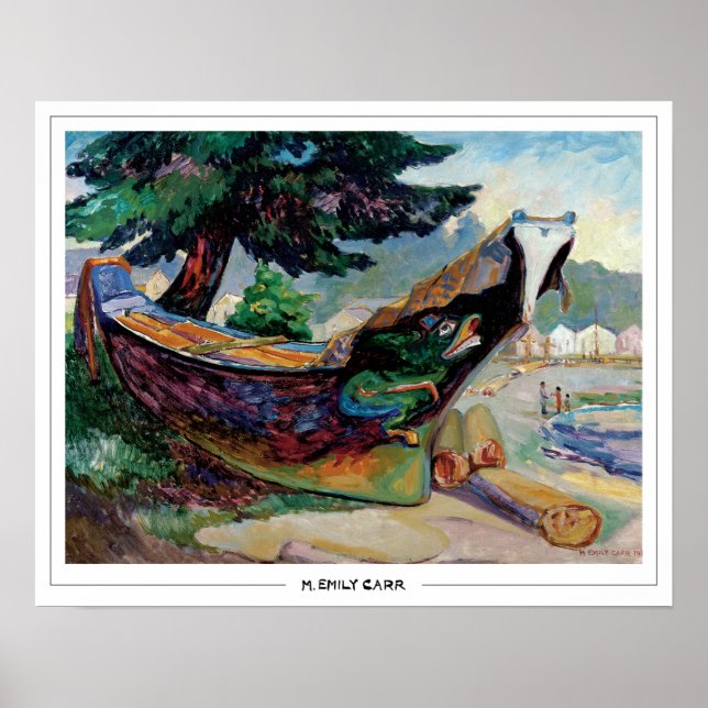 Poster Cartaz de Arte Emily Carr Zedign #13 (Frente)