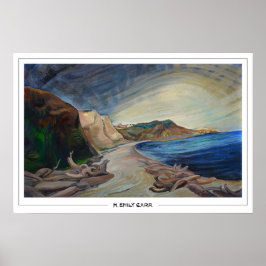 Poster Cartaz de arte Emily Carr Zedign #15