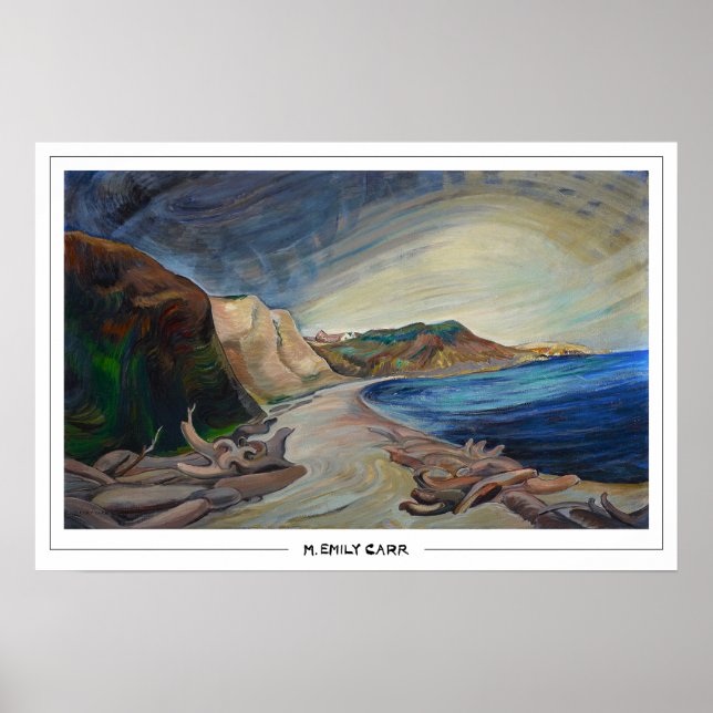 Poster Cartaz de arte Emily Carr Zedign #15 (Frente)