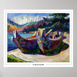 Poster Cartaz de Arte Emily Carr Zedign #2