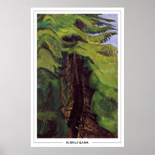 Poster Cartaz de Arte Emily Carr Zedign #383
