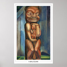 Poster Cartaz de Arte Emily Carr Zedign #4