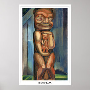 Poster Cartaz de Arte Emily Carr Zedign #4