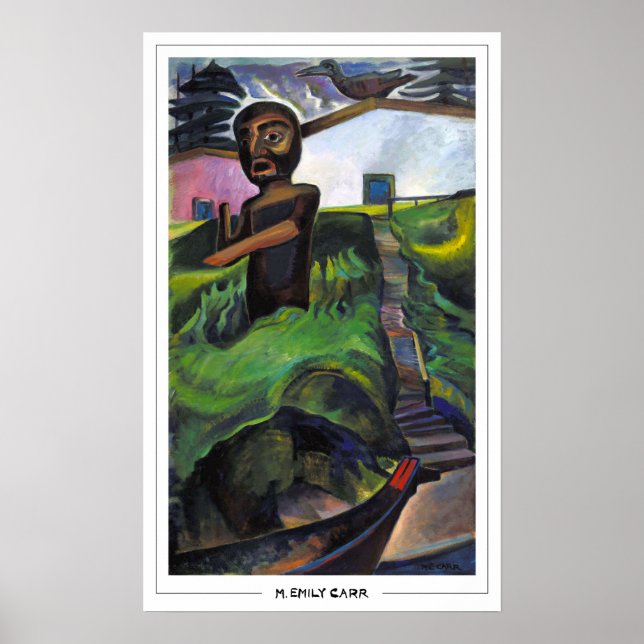 Poster Cartaz de Arte Emily Carr Zedign #7 (Frente)