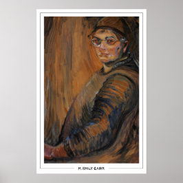 Poster Cartaz de Arte Emily Carr Zedign #8