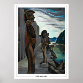 Poster Cartaz de Arte Emily Carr Zedign #9