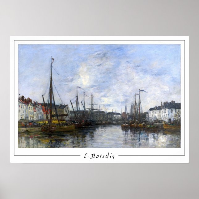 Poster Cartaz de Arte Eugène Boudin Zedign #380 (Frente)
