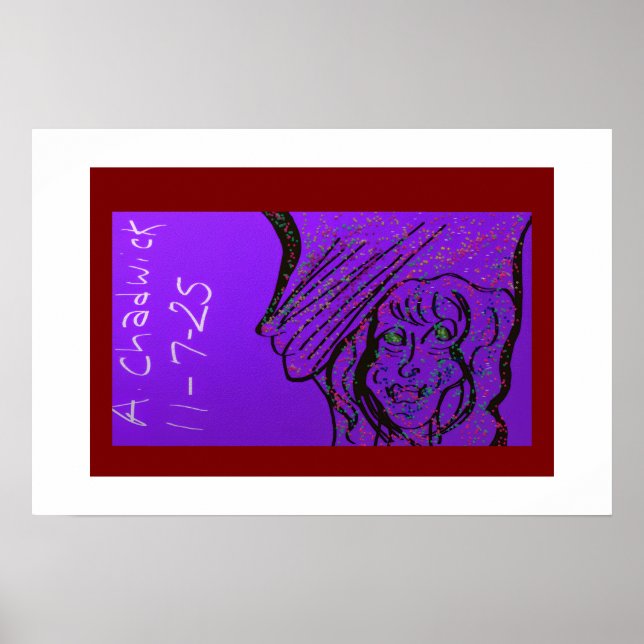 Poster Cartaz de Arte Fantasia (Frente)