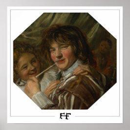 Poster Cartaz de Arte Frans Hals Zedign #243
