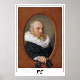 Poster Cartaz de Arte Frans Hals Zedign #263