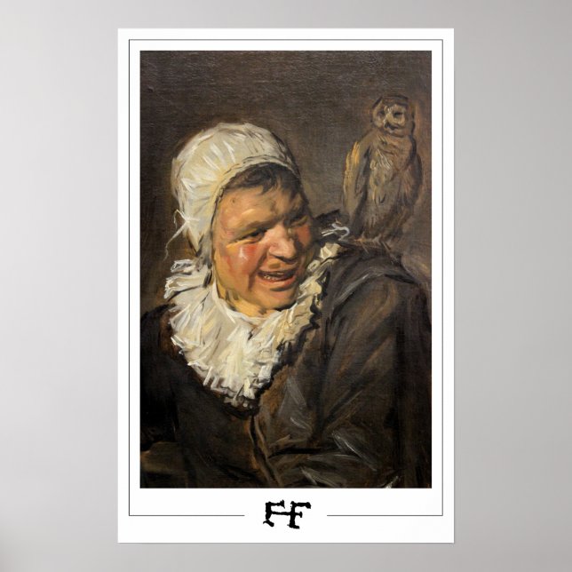 Poster Cartaz de Arte Frans Hals Zedign #271 (Frente)