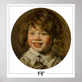Poster Cartaz de Arte Frans Hals Zedign #284
