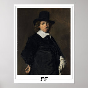 Poster Cartaz de Arte Frans Hals Zedign #43