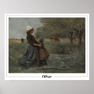 Poster Cartaz de Arte Jean-Baptiste-Camille Corot #231-2