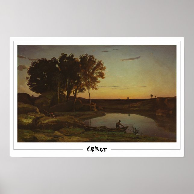 Poster Cartaz de Arte Jean-Baptiste-Camille Corot #35-2 (Frente)