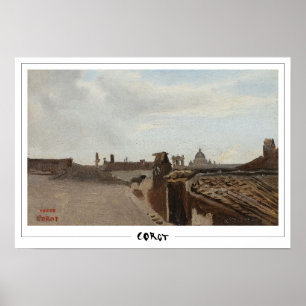 Poster Cartaz de Arte Jean-Baptiste-Camille Corot #696-2