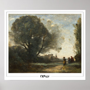 Poster Cartaz de Arte Jean-Baptiste-Camille Corot #825