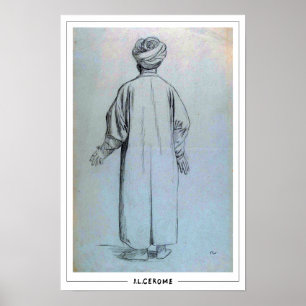 Poster Cartaz de Arte Jean-Léon Gérôme Zedign #168
